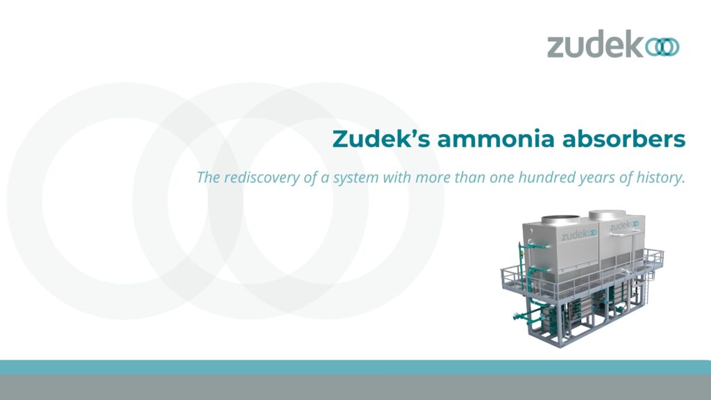 Zudek's ammonia absorbers